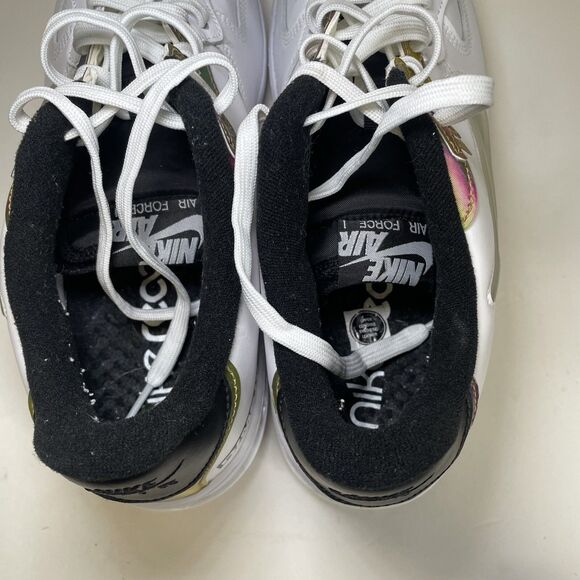 Nike Air Force 1 React LV8 Iridescent Glow Shoes - Picture 7 of 10